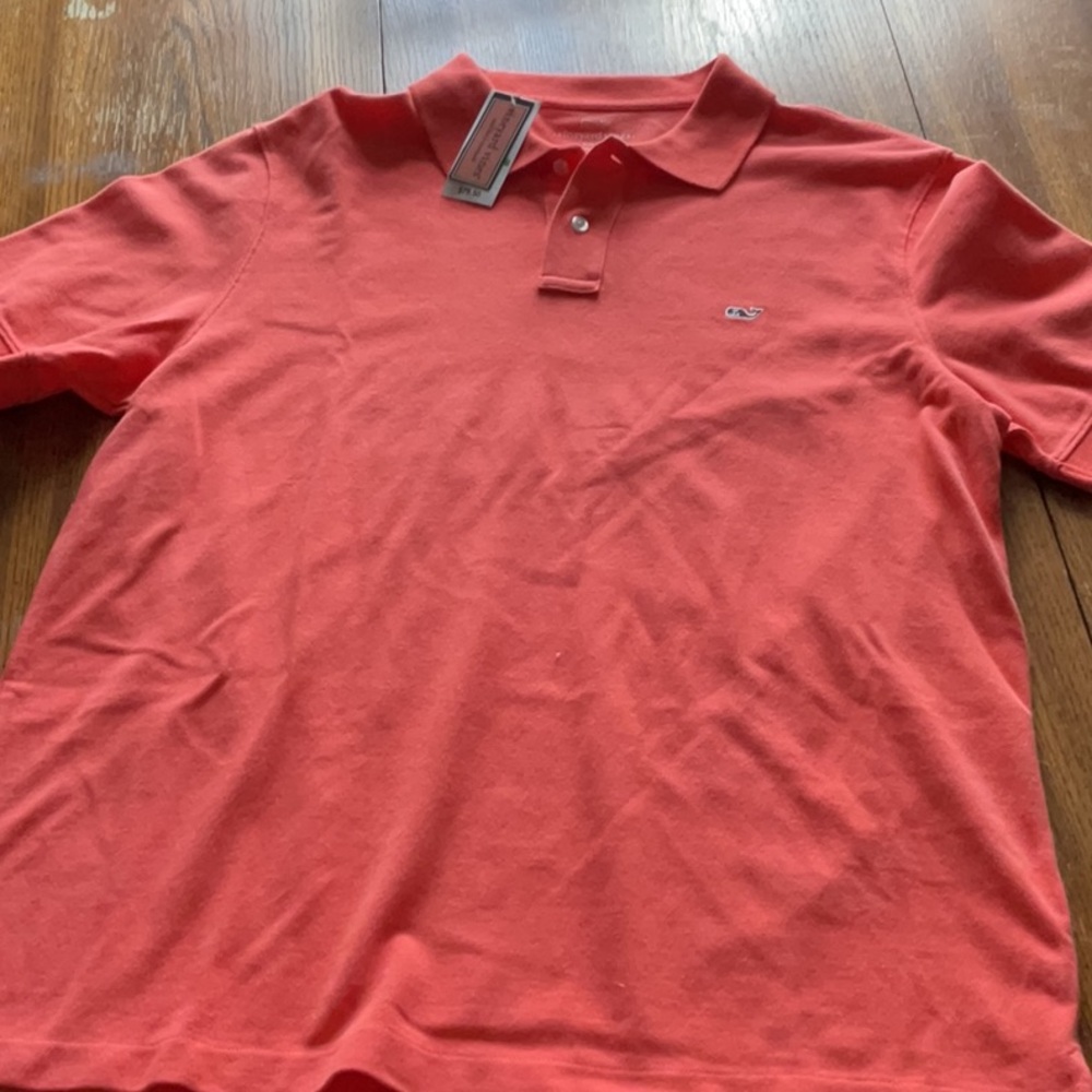Vineyard Vines Red Polo Shirt